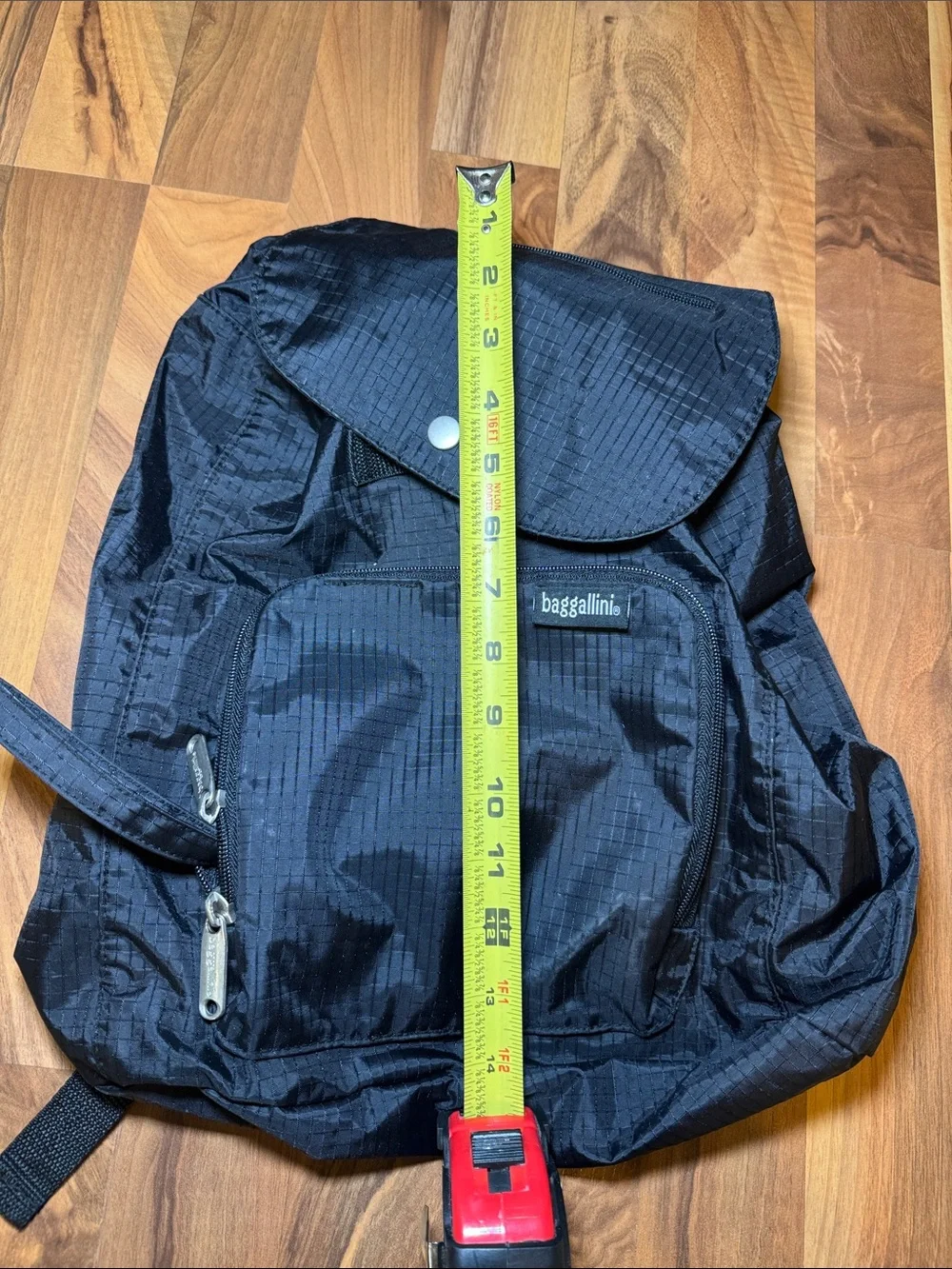 Baggallini Black Compact Everyday Backpack